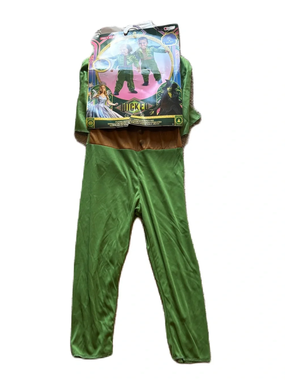 Wicked Flying Monkey Toddler Costume NEW 3T 4T Halloween Green